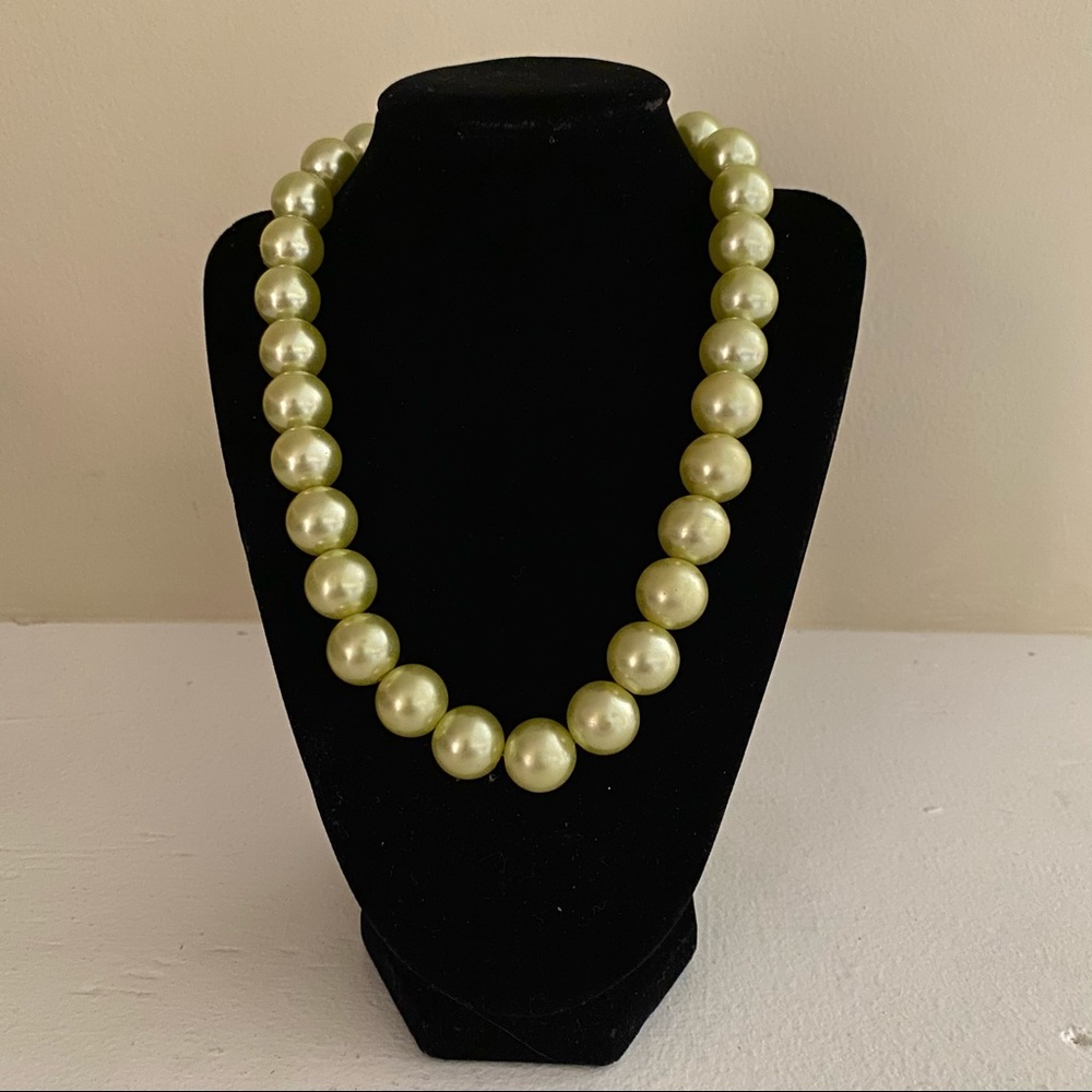 Vintage Faux South Sea Pearl Necklace